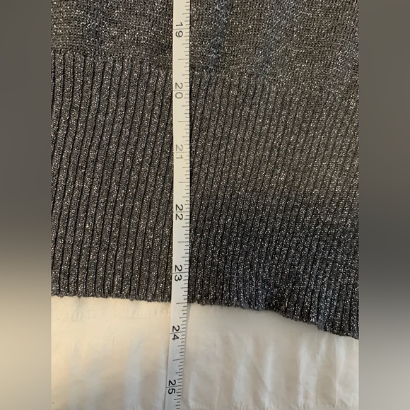 Cupio Gray and Silver Turtle Neck Sweater - Picture 11 of 16